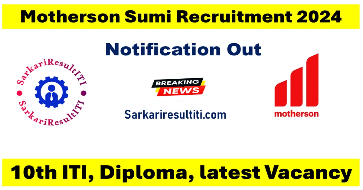 motherson sumi recruitment