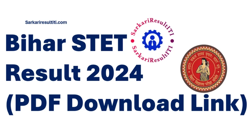 bihar stet result 2024