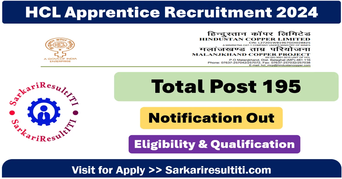 hcl apprentice recruitment