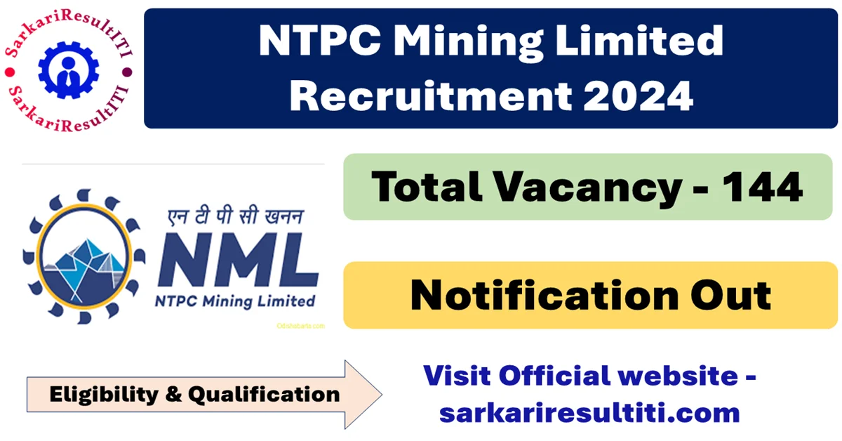 ntpc mining limited recruitment