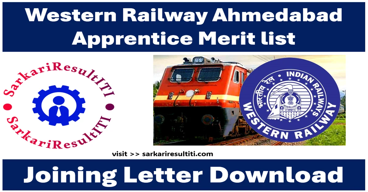 western railway apprentice merit list