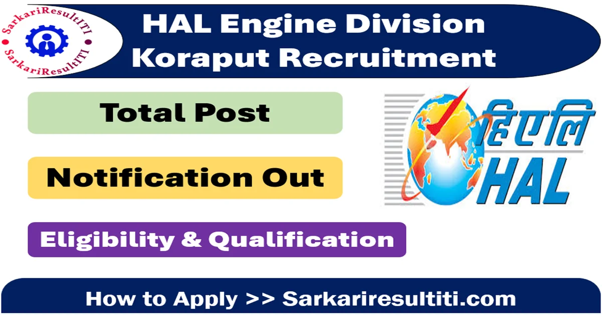 hal engine division koraput recruitment