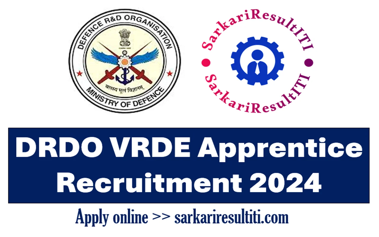 drdo vrde apprentice recruitment