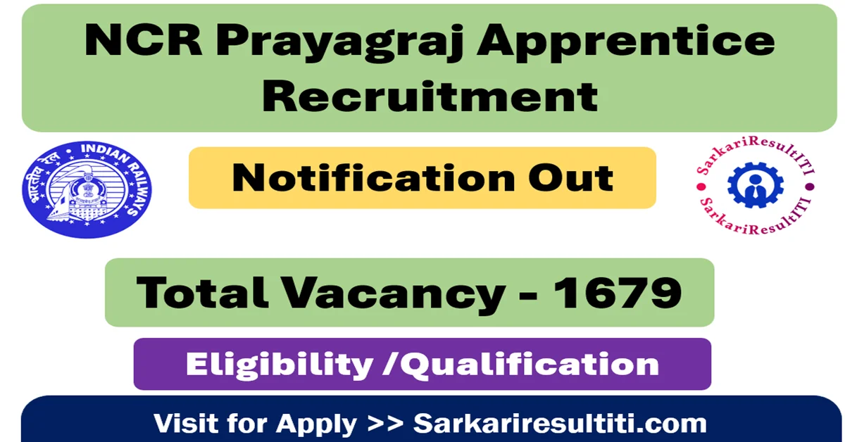 rrc ncr prayagraj apprentice