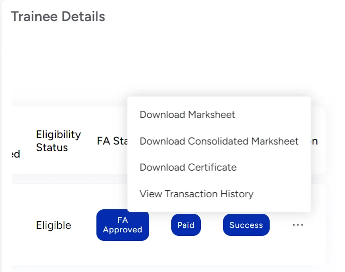 skill india digital marksheet download