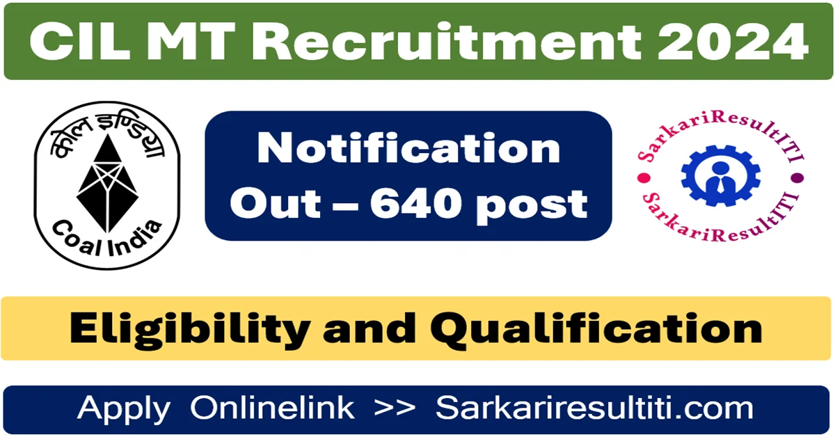 cil mt recruitment