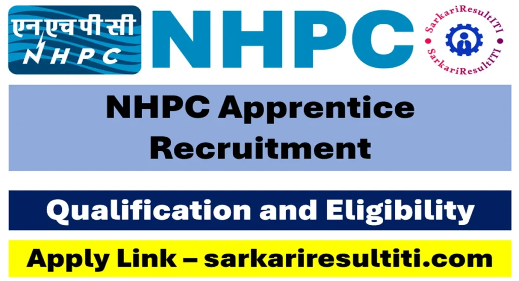 nhpc apprentice recruitment