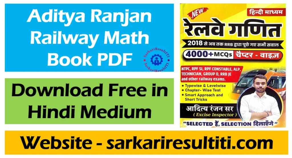 aditya ranjan railway math book pdf