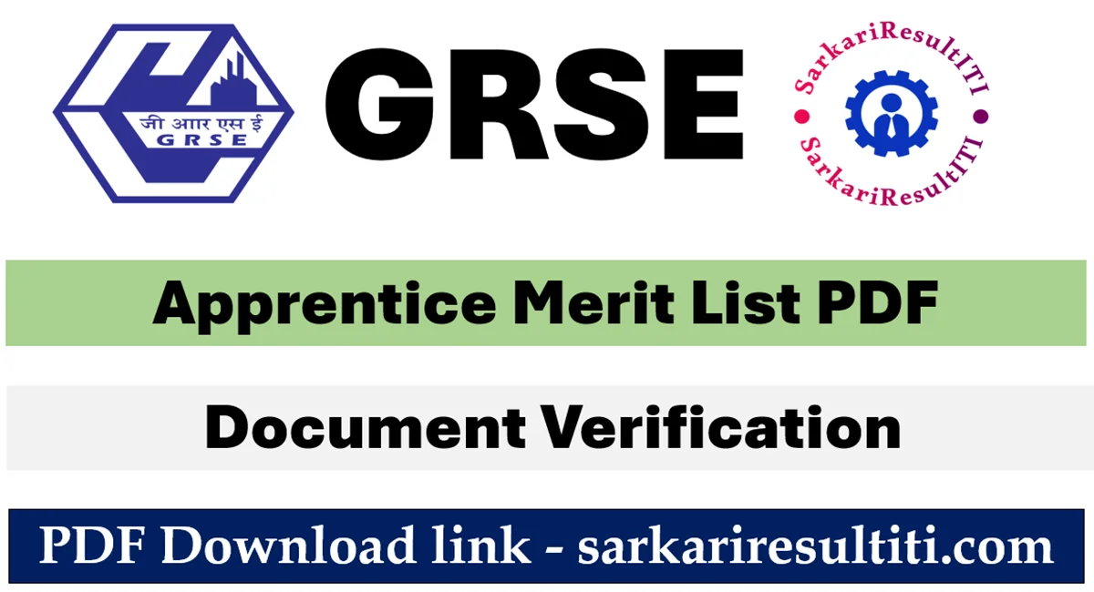 grse apprentice merit list