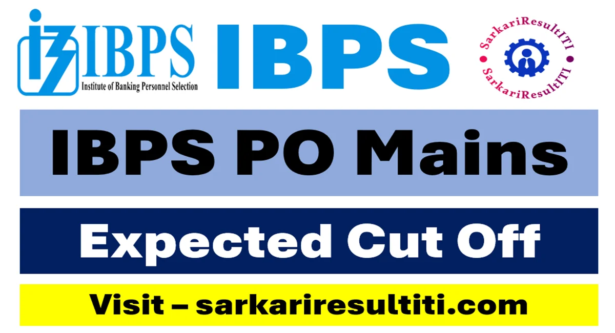 ibps po mains expected cut off