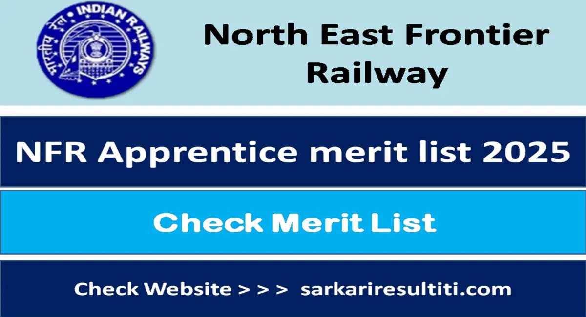 NFR Apprentice merit list 2025