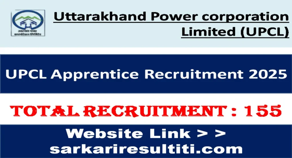 UPCL Apprentice Recruitment 2025