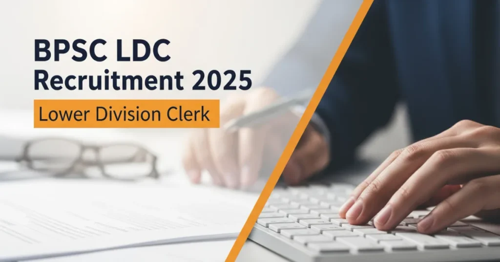 BPSC LDC Lower Division Clerk Recruitment