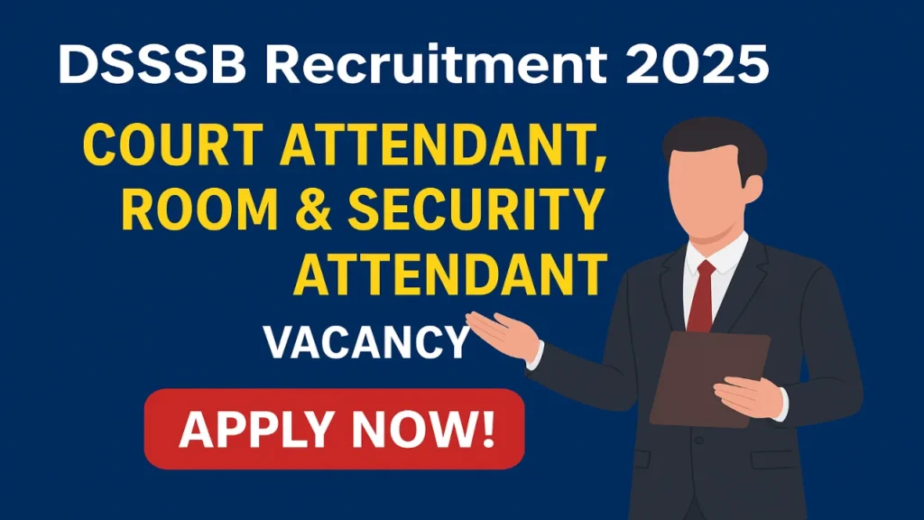 DSSB Recruitment