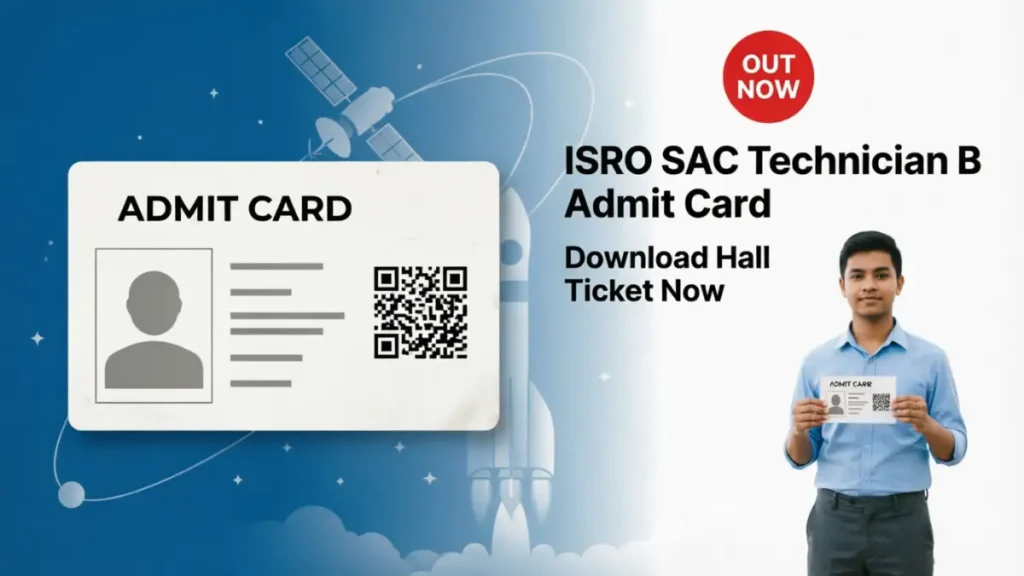 ISRO SAC Technician B Admit Card