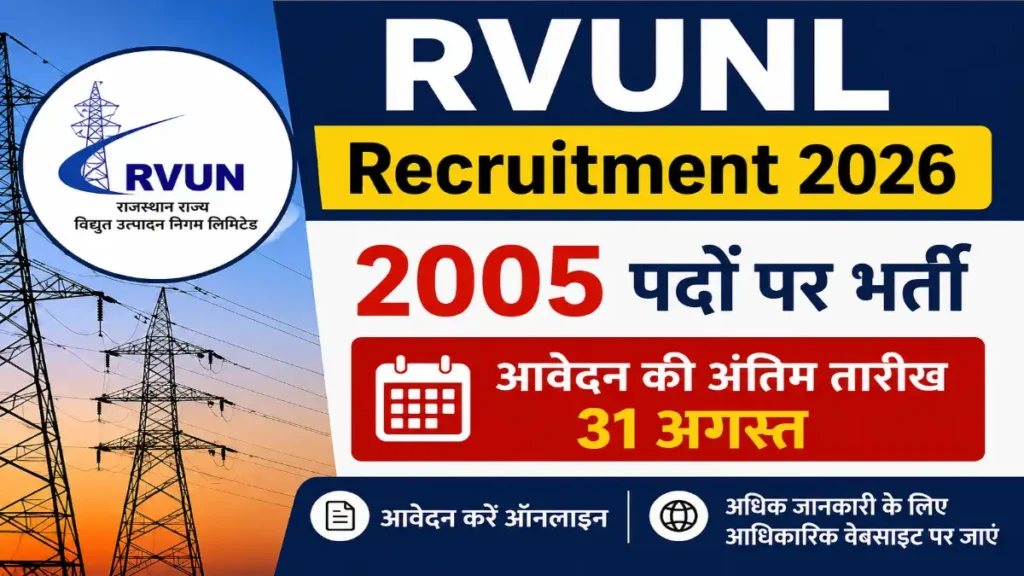 RVUNL Recruitment